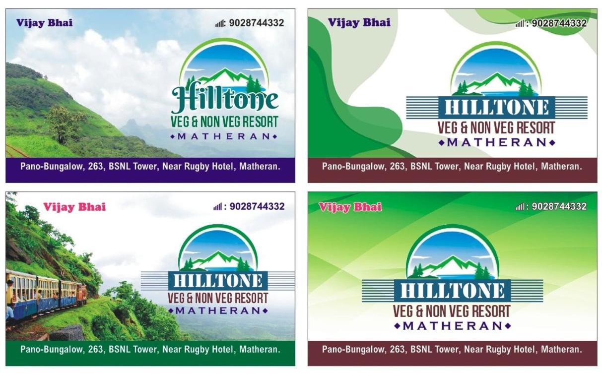 Hotel Hilltone- Matheran Eksteriør bilde